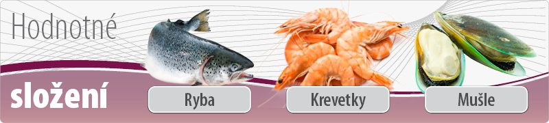 Konzerva pro kočky - Ryba s krevetkami a mušlí - 100 g pro kočky z přírodní lékárny Baron.cz má hodnotné složení zaměřené na zdraví.